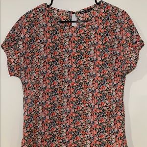 SHEIN ditsy floral top